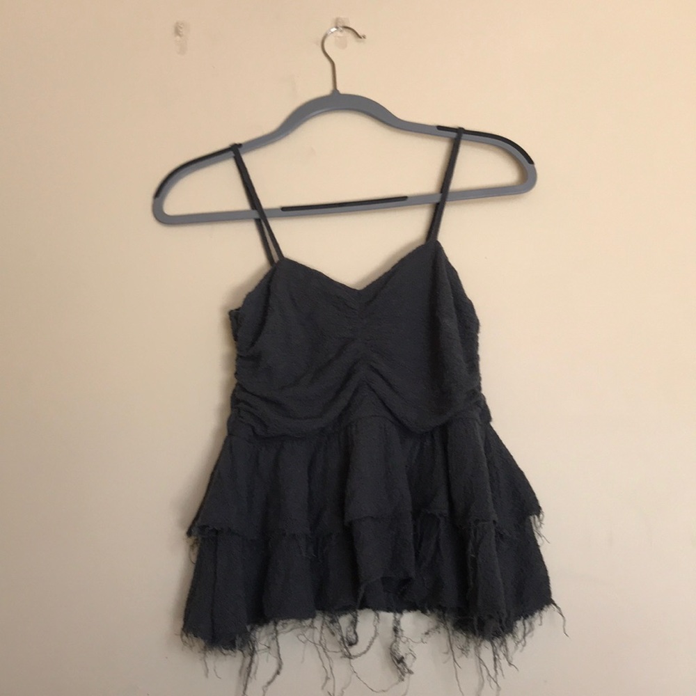 Free People peplum tank